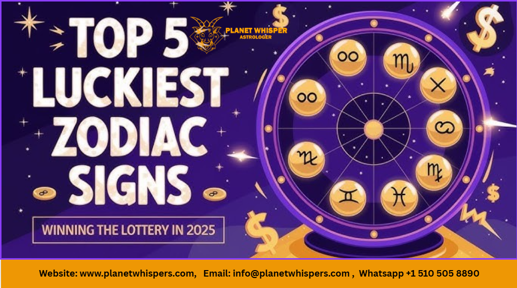 Luckiest Zodiac Signs in Lottery & Gambling