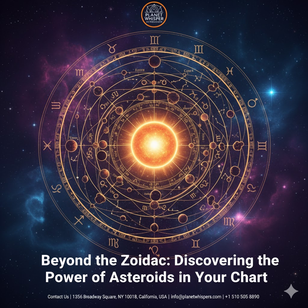 ☄️ Beyond Your Zodiac Sign: Discovering the Power of Asteroids in Your Birth Chart