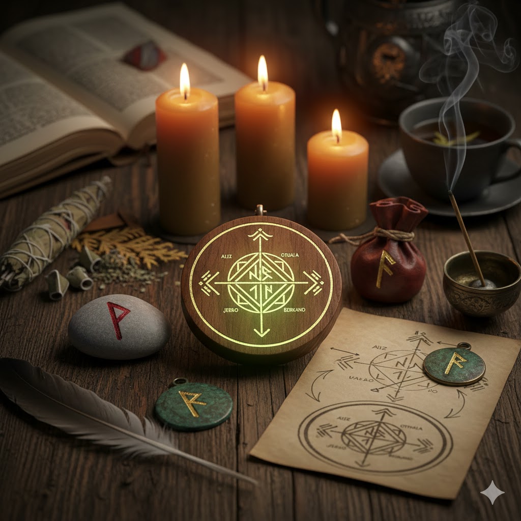 Norse Bindrunes: How to Create Custom Talismans for Protection, Health, and Wealth