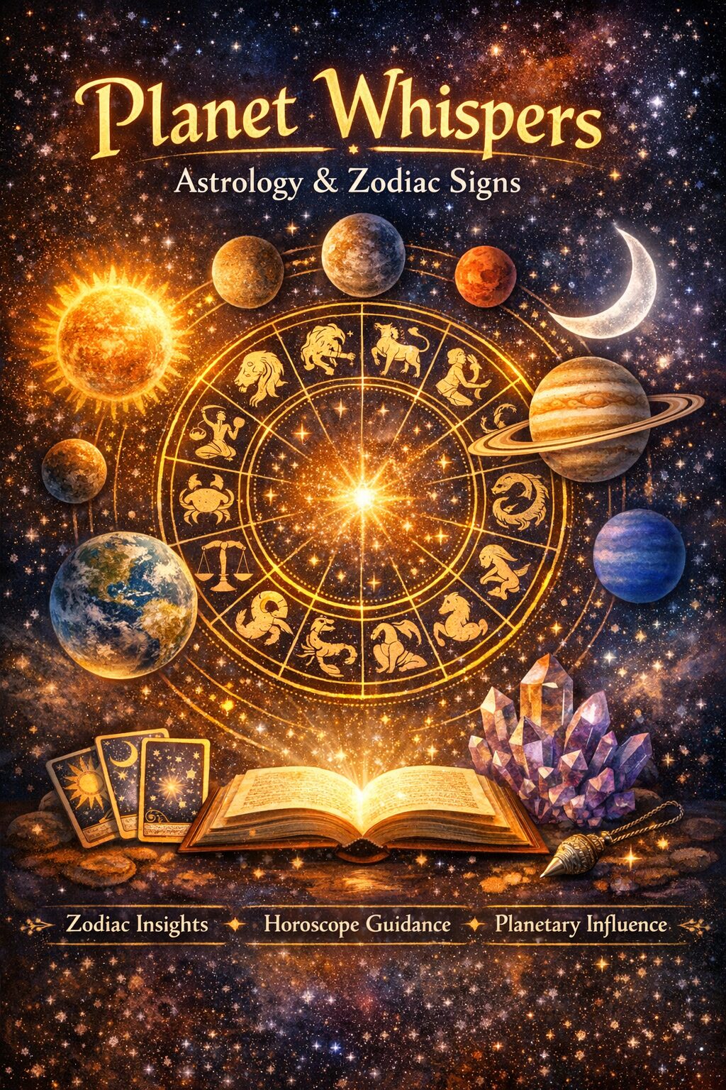 Planets influence emotions, decisions, and life events