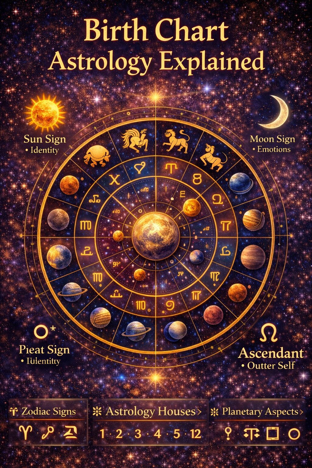 Birth Chart Astrology Explained How To Read Your Natal Chart