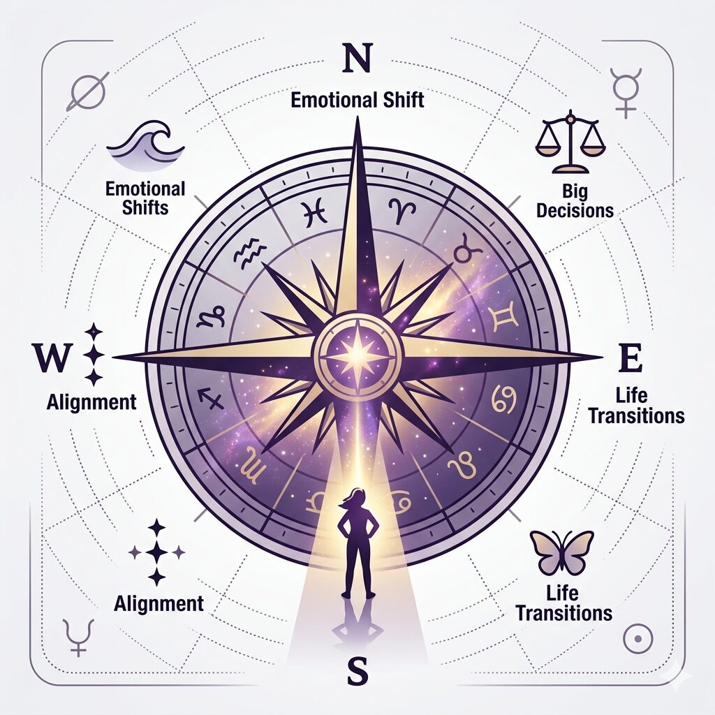 Horoscope Astrology Reading – Daily & Weekly Cosmic Guidance Astrology horoscope chart with planetary movements showing daily and weekly predictions for emotions, decisions, and life guidance.