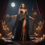 Mystical-themed image representing a beauty and passion ritual designed to enhance confidence, charisma, and inner energetic power.