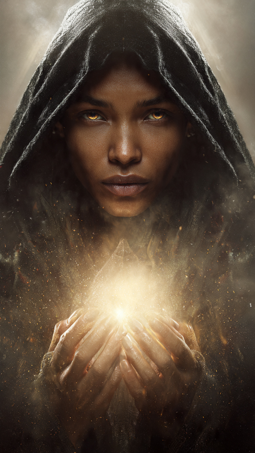Spiritual Protection & Curse Removal – Restore Balance and Shield Your Energy Spiritual protection ritual with candles, symbols, and talismans used to ward off negative energy and restore balance and harmony.