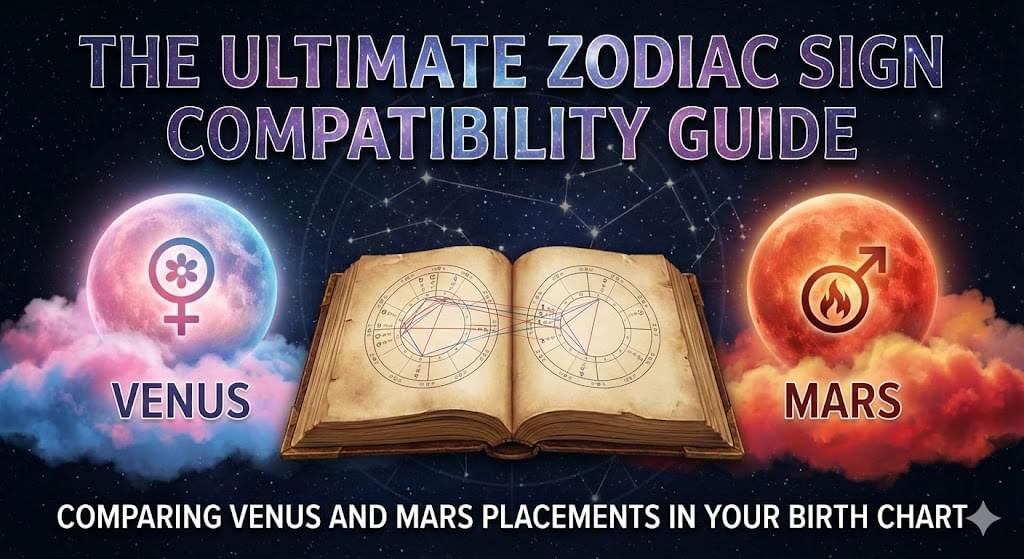 zodiac sign compatibility venus mars birth chart
